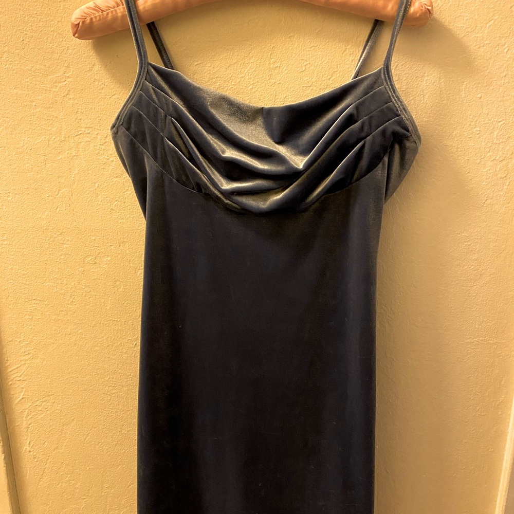 Velvet mini dress
